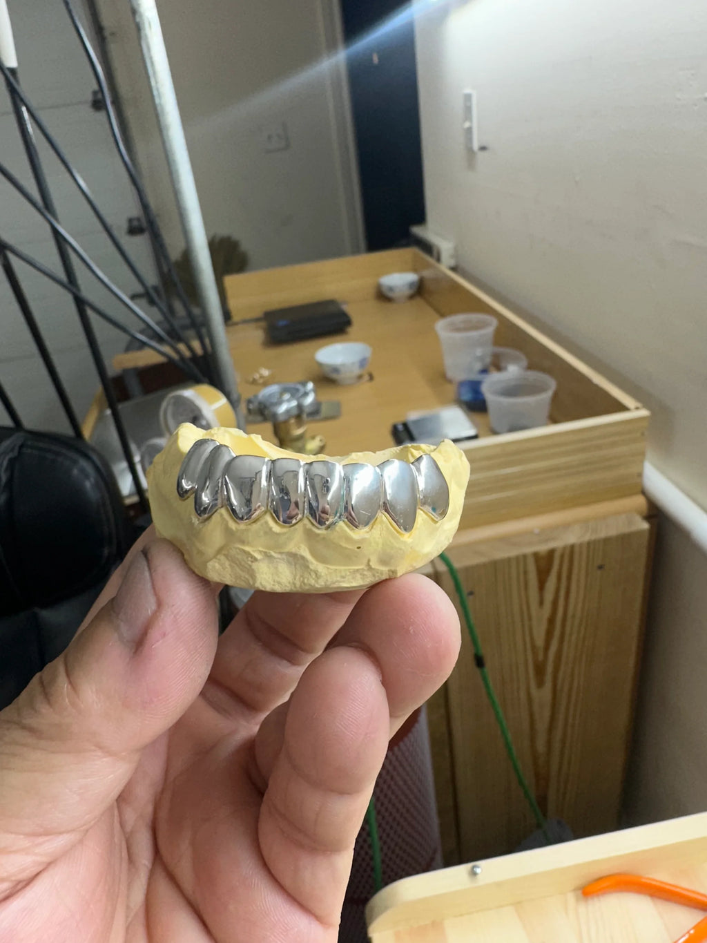 THICK Florida permanent cut grillz
