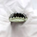 Black rhodium grillz
