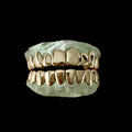 Permanent cut custom grillz